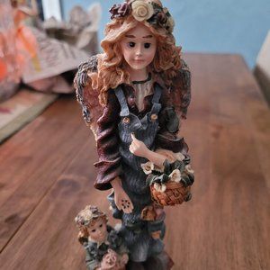 BOYDS FOLKSTONE COSMOS THE GARDENING ANGEL 28201